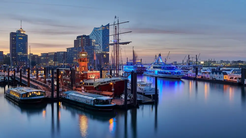 Hafen Hamburg. Leben in der Hansestadt.