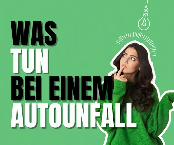 Was tun bei einem Autounfall.