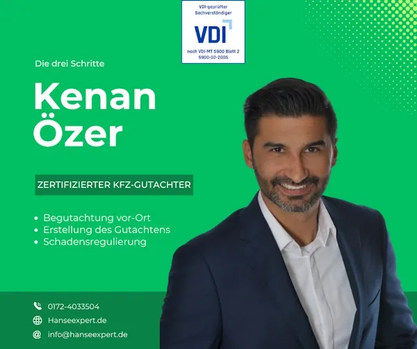 Die 3 Schritte. Begutachtung vor-Ort. 