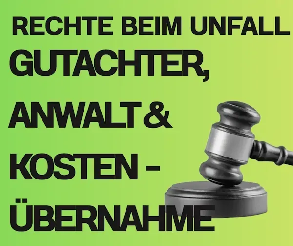 Rechte bei einem Unfall. Was ist besser?